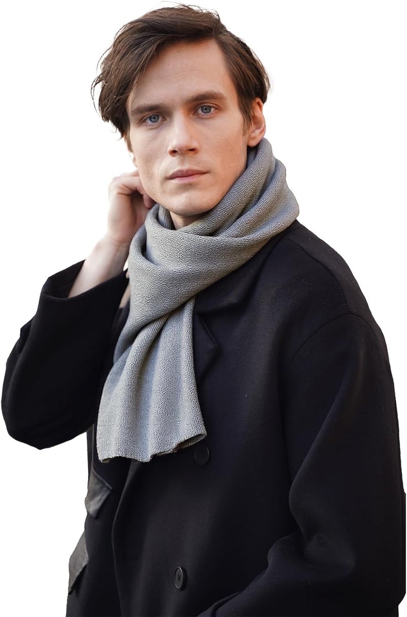 NUOHEMULE Store Luxury 100% Cashmere Scarf for Women & Men, 59''x10'' Extra Warm Winter Scarf, Blanket Scarves in Premium Gift Box - Image 2